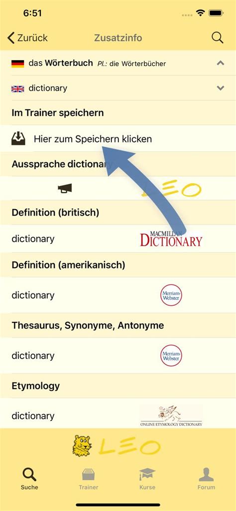 leo wörterbuch französisch